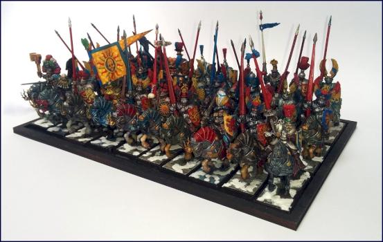 Warhammer Empire Karl Franz and Retinue by Mr Chumley Warner