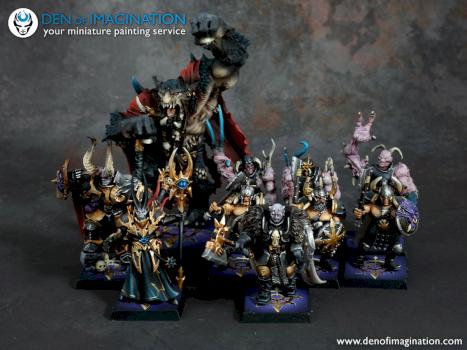 Chaos Warband by DEN of IMAGINATION