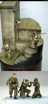 Russian Snipers 1/72 22mm by Bogno