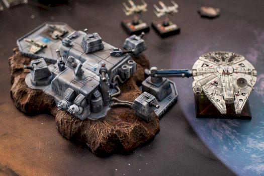 Asteroid Base for X Wing Miniatures by Averon