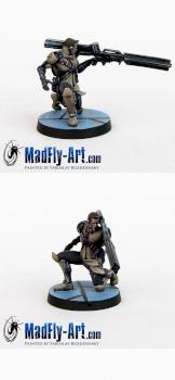 Teucer, Agêma Warrant Officer by MadFlyArtStudio