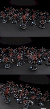 Tyranid Genestealers by SavageDPainting