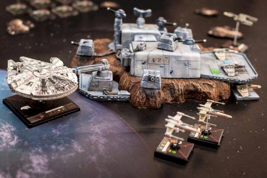 Asteroid Base for X Wing Miniatures Game by Averon