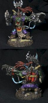 Ork warboss from Black Reach by Violet_Medusa