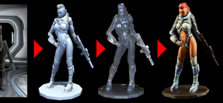 How HD 3D printing will provide figurines on demand. by PierreTZ