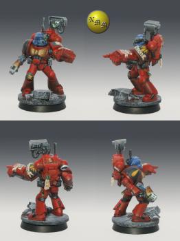Blood Angel Devastator Squad Sgt by nels0nmac
