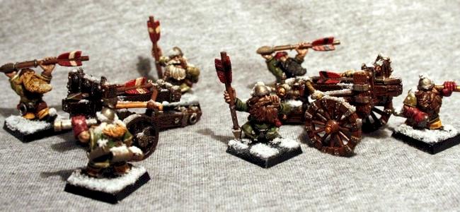 dwarf boltthrowers by Arekarkadiusz