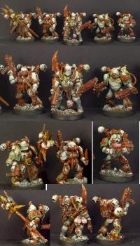 Death Guard Plague Marines Unit 5 by Xcorac