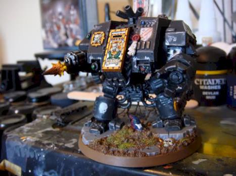 Black Templar Dread by IrwinRommel