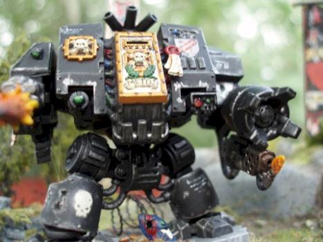 Black Templar Dread by IrwinRommel