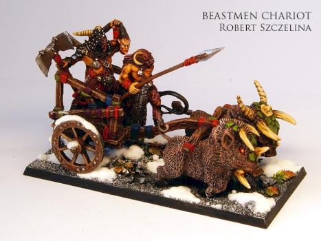 Beastmen Chariot by robsontpm