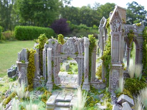 Armorcast Cathedral Ruine terrain by showtime40k
