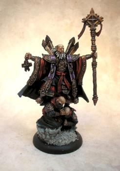 Hierarch Severius, Epic Warcaster of Menoth by Lobster