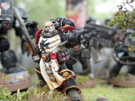 Black Templar Captain Draco by IrwinRommel
