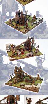 Bretonnian Peasant Field Trebuchet by Stanley