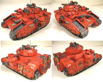 Blood Angels Fellblade Super Heavy Tank by Machinator