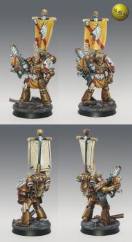 Blood Angel Captain Tycho by nels0nmac