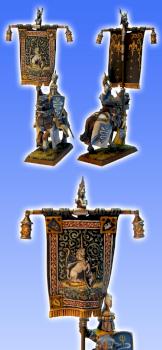 Bretonnian Knights of the Realm Standard Bearer by Stanley