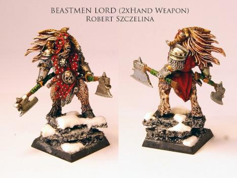 Beastmen hero by robsontpm