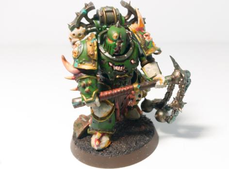 Deathguard Plague Marine by Frobafett