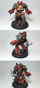 Blood Angels Contemptor Dreadnought by birdsareback