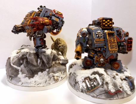 Space wolves dreadnought 3 by Ulfhrafn Grim