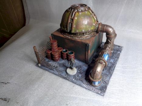 sector mechanicus alchomite stack facility by thecat