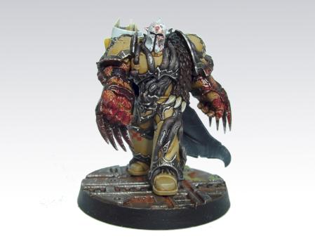 Chaos Lord w/lighting claws & Jump pack by Haemogoblin