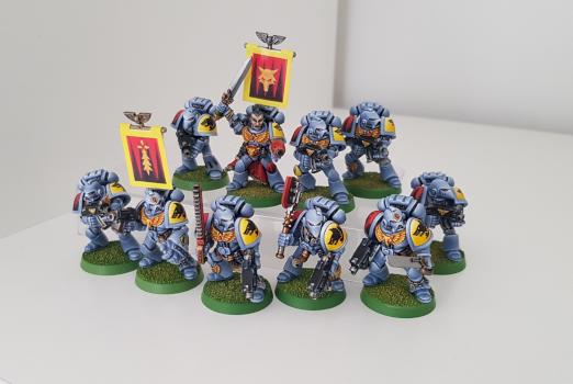 Space Wolves Grey Hunters by The Original Brandydog