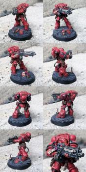 Heavy Intercessor Blood Angel Primaris by CerberusXt