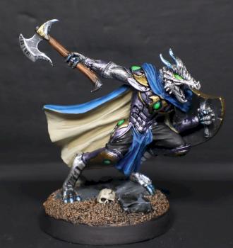 Dragonkin Paladin by mikecarrero