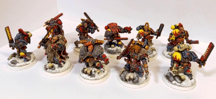 Space wolves blood claws by Ulfhrafn Grim
