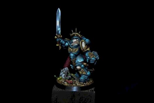 Captain in Gravis armour by pentafigs
