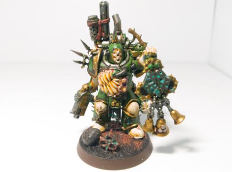 Deathguard Plague Marine by Frobafett