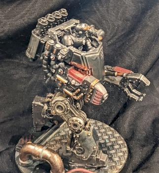 Adeptus Arbites 'dreadnought' by miketee2