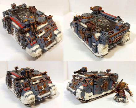 Space wolves rhino by Ulfhrafn Grim