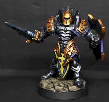 HUMAN PALADIN, MANGU TIMUR by mikecarrero