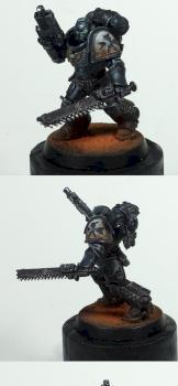 Grim dark Black templar by cosmita