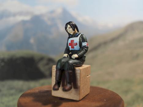 Aurora Model ML-093 WWII German Medical Troops #3 by Cobozu M
