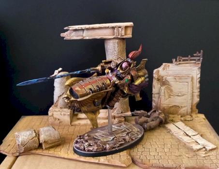 the first commander on the bike is ready by VanilinFuture