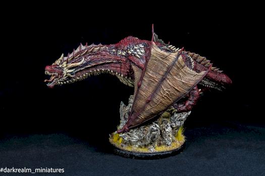 Drogon A Song of Ice and Fire by darkrealm-miniatures