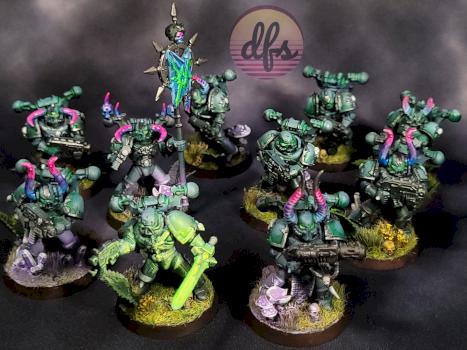 Alpha Legion Chaos Space Marine by mr nobody116