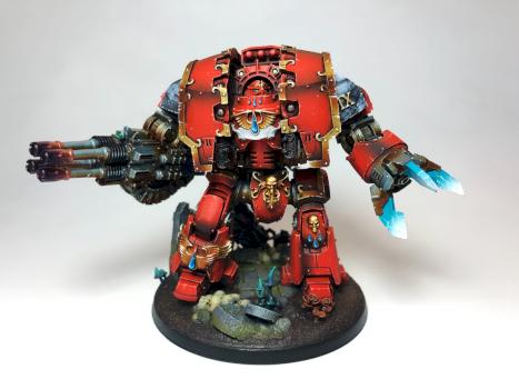 Blood Angels Leviathan Dreadnought by birdsareback