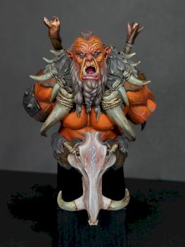 Ork Cheif Druu'k by willsham