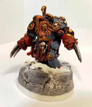 Space wolves wolf guard in terminator armour 2 by Ulfhrafn Grim