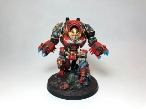 Blood Angels Contemptor Dreadnought by birdsareback