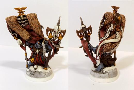 Space wolves with wolf totem by Ulfhrafn Grim