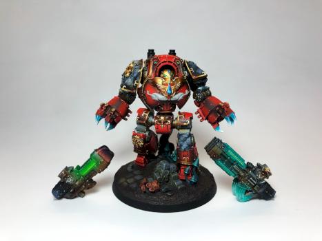 Blood Angels Contemptor Dreadnought by birdsareback