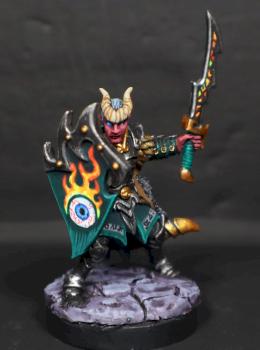 HELLBORN PALADIN, VAELOTH by mikecarrero