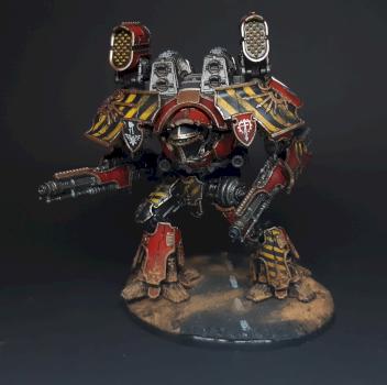 Warlord Titan of Legio Ignatum by Dinoslaw